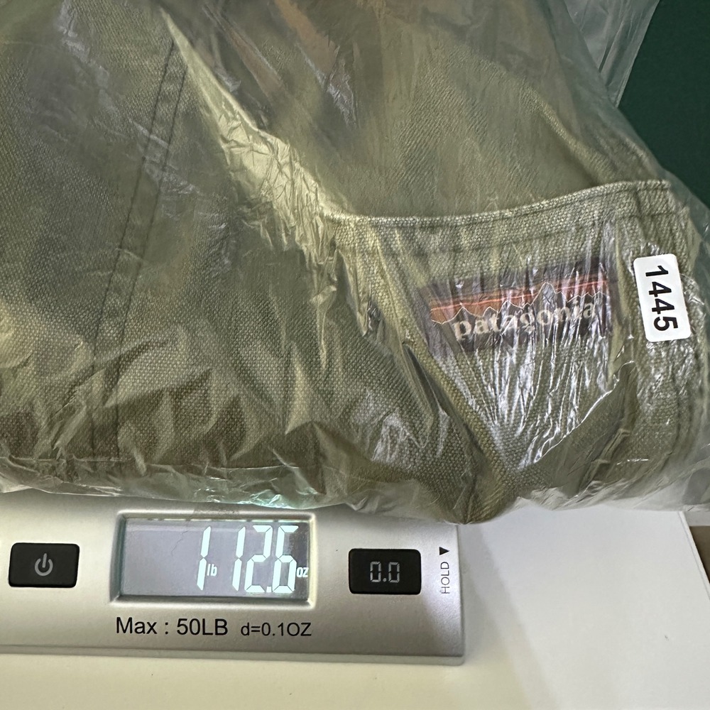 Patagonia Double Knee Iron Forge Hemp Canvas Work Pants Olive Green 33 x 32 - Picture 13 of 13